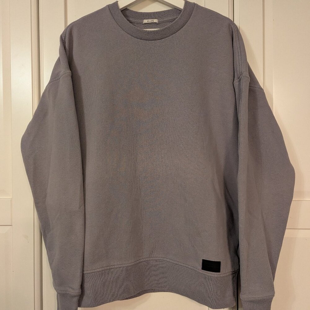 Abercrombie & Fitch Soft A&F Fleece Crew Sweatshirt Women's Large